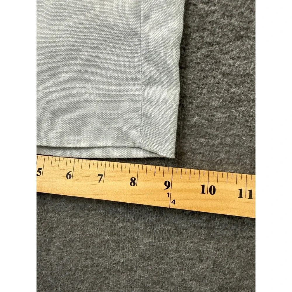 Banana Republic Linen Pants Women 10 Ankle Resortwear Wide Leg Trousers Vacation